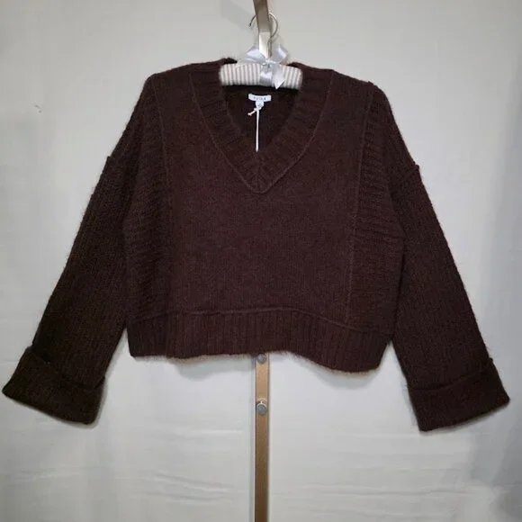NWT Pistola Joy Sweater in Dark Roast M - Picture 2 of 12